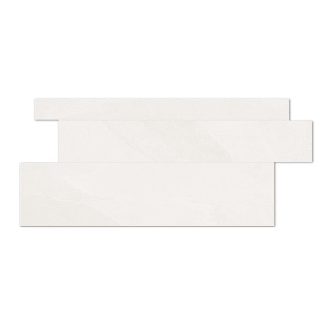 Unicom Starker Brazilian Slate Oxford White Plank 30x60cm